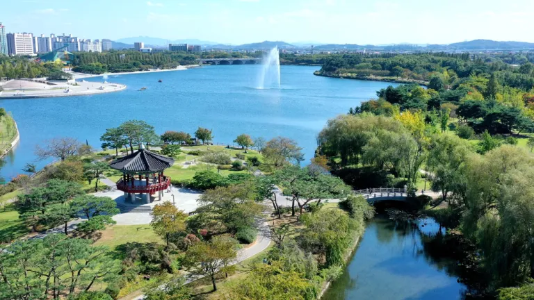 Wisata di Goyang, Korea Selatan - Ilsan Lake Park
