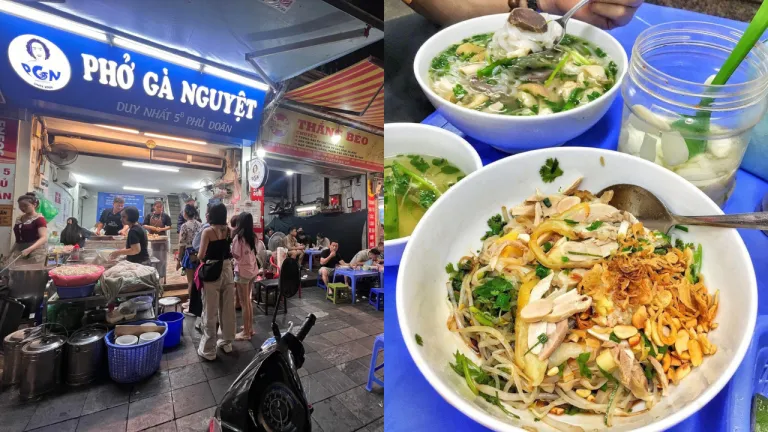 Pho Hanoi Vietnam - Phở G&agrave; Nguyệt
