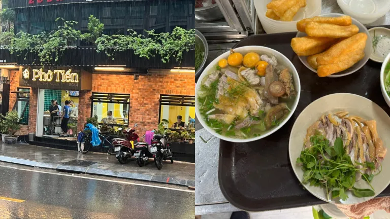 Pho Hanoi Vietnam - Phở G&agrave; Tiến