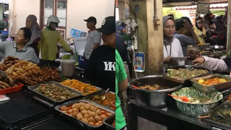 Kuliner Pasar Ngasem Jogja - Warung Makan Bu Sirep