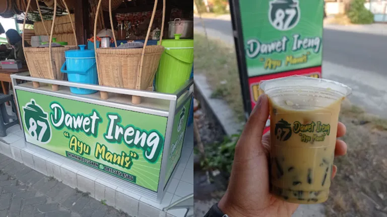 Kuliner Pasar Ngasem Jogja - Dawet Ireng Ayu Manis