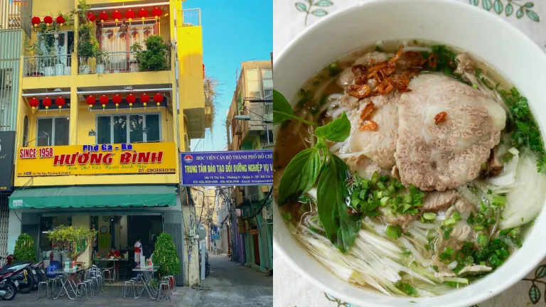 Pho Ho Chi Minh, Vietnam - Phở Hương Bình