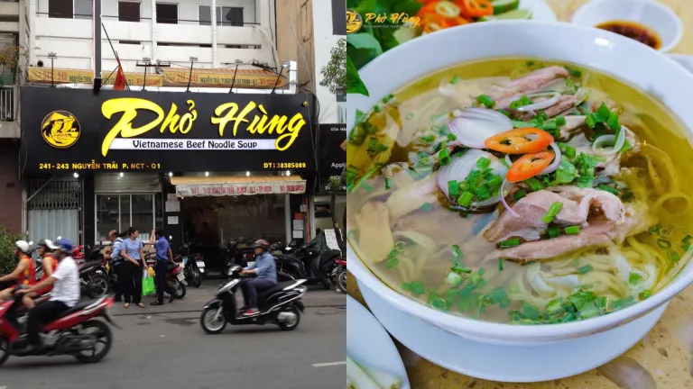 Pho Ho Chi Minh, Vietnam - Phở Hùng