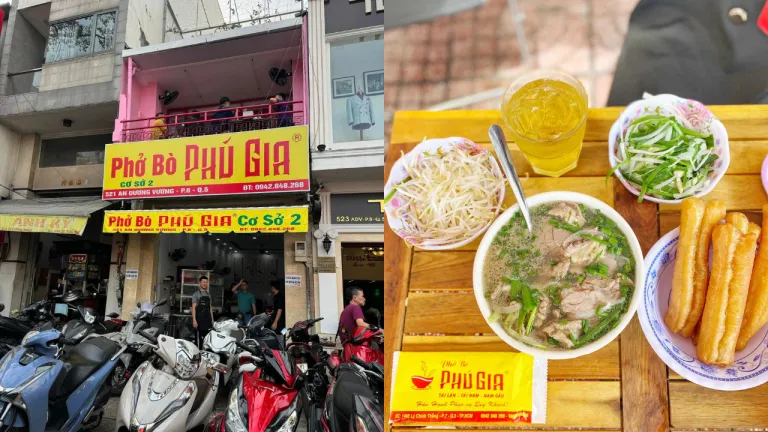 Pho Ho Chi Minh, Vietnam - Phở Bò Phú Gia