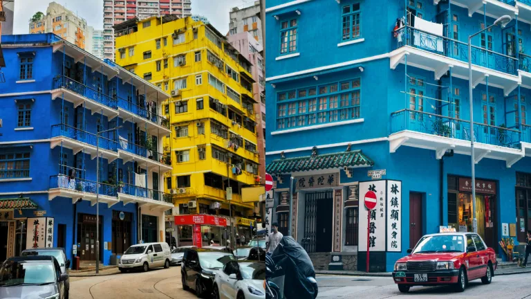 Spot Instagramable Hong Kong - The Blue House