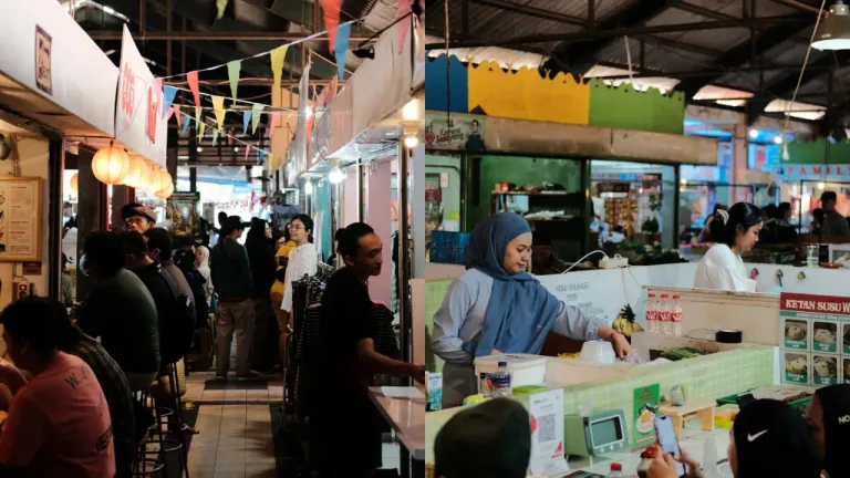 Tempat Hits di Cihapit, Bandung - Pasar Cihapit