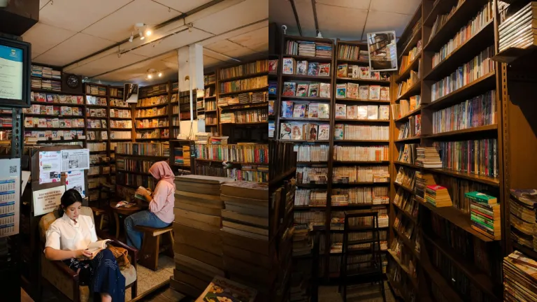 Tempat Hits di Cihapit, Bandung - Taman Bacaan Hendra