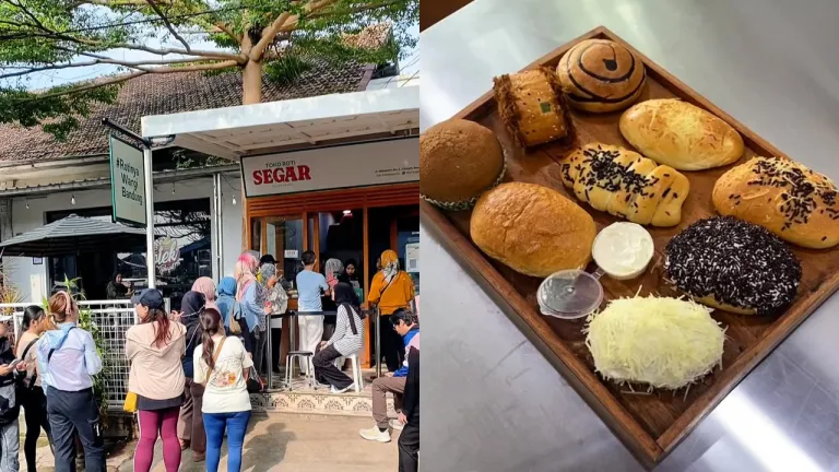 Tempat Hits di Cihapit, Bandung - Toko Roti Segar