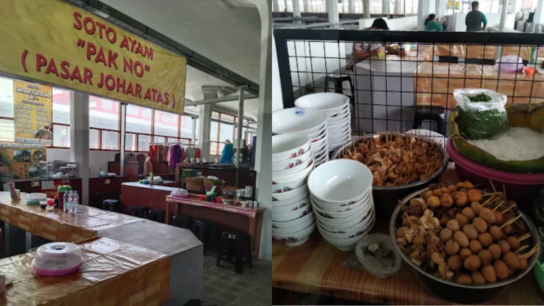 Kuliner Pasar Johar Semarang - Soto Pak No