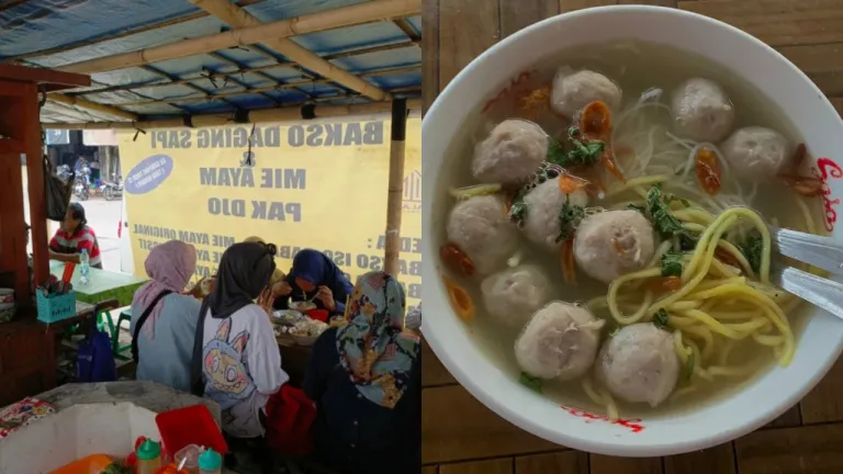 Kuliner Pasar Johar Semarang - Bakso Pak Djo