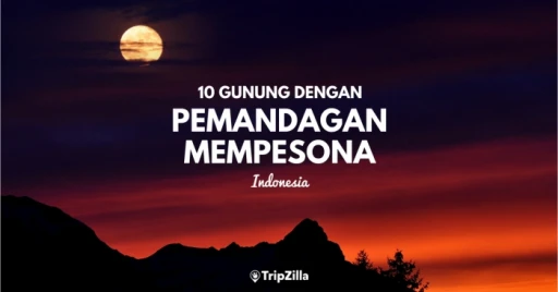 image for article 10 Gunung Indonesia dengan Pemandangan Mempesona
