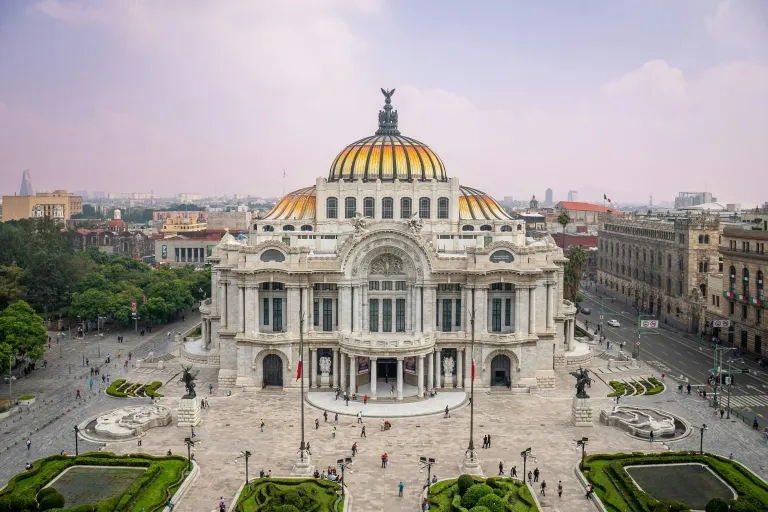 Wisata Mexico City - Palacio de Bellas Artes