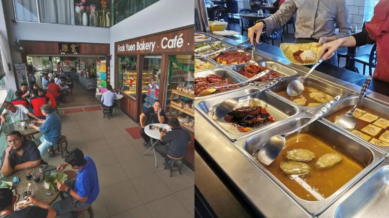 Tempat Makan Halal Kota Kinabalu, Malaysia - Fook Yuen Cafe & Bakery