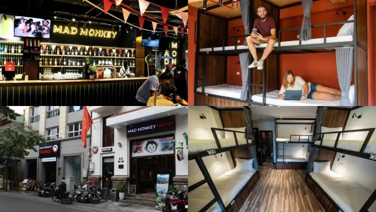 Hostel Hanoi Vietnam - Mad Monkey Hanoi - Hostel