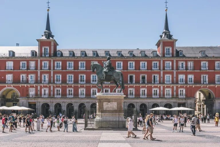 Wisata Madrid Spanyol - Plaza Mayor