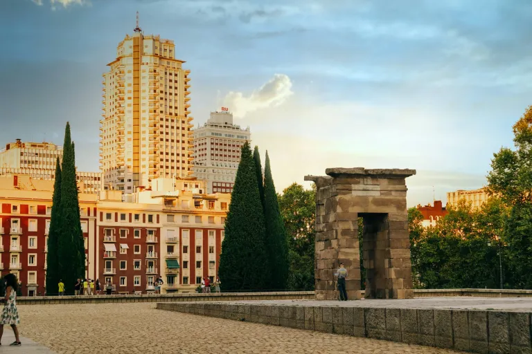 Wisata Madrid Spanyol - Temple of Debod