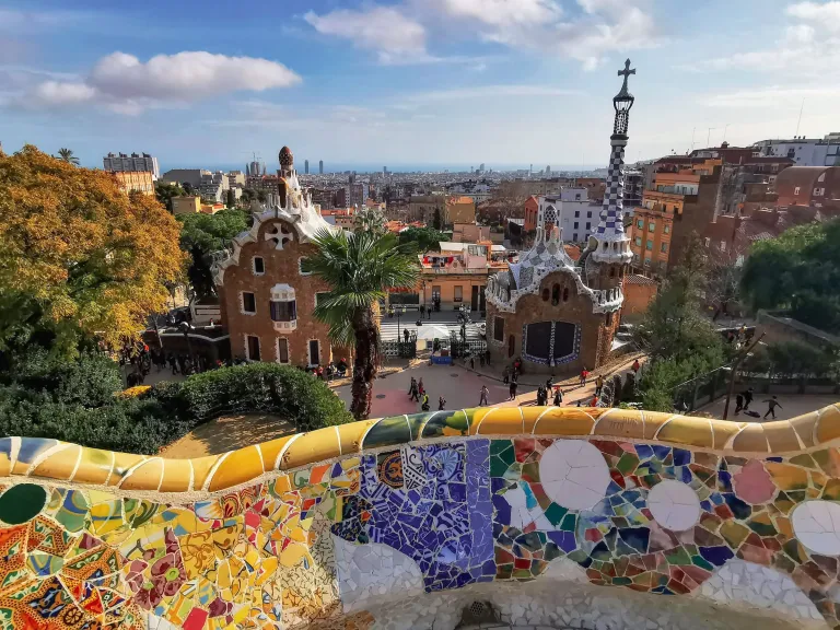Wisata Barcelona Spanyol - Guell Park