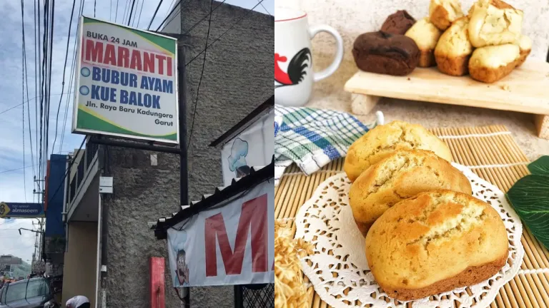 Tempat Makan Legendaris Garut - Kue Balok Maranti