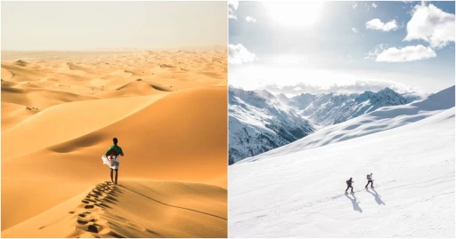 image for article Edan, Arab Saudi Bangun Resor Ski Futuristik Di Tengah Gurun