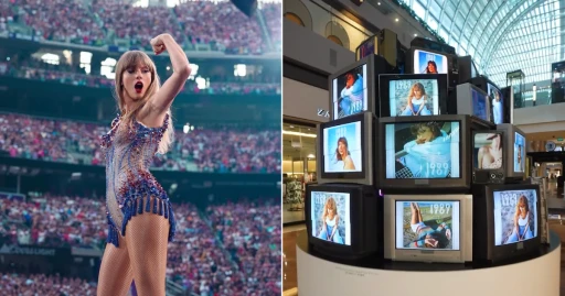 image for article Marina Bay Sands Buka Instalasi Bertema Taylor Swift, Pertunjukan Cahaya dan Lampu, Hingga Bagi Tiket Konser VIP Gratis