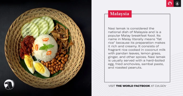 Makanan khas Malaysia CIA