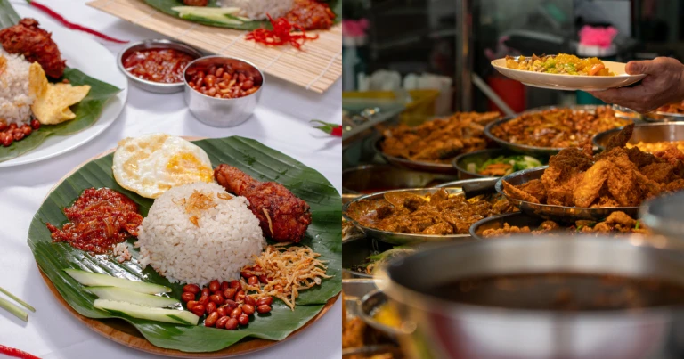 Tempat Makan Kuliner Murah Kurang Dari 10 SGD di Singapura - Fong Seng Nasi Lemak
